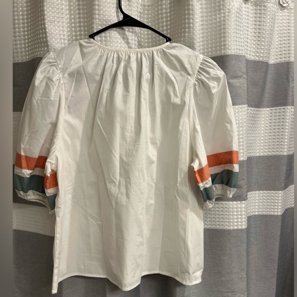 🆕️ DOWNEAST Peasant Blouse - Picture 2 of 3
